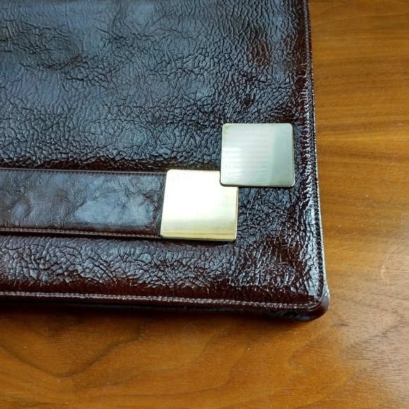 😊 HLP by Erik vintage leather clutch - Picture 2 of 5